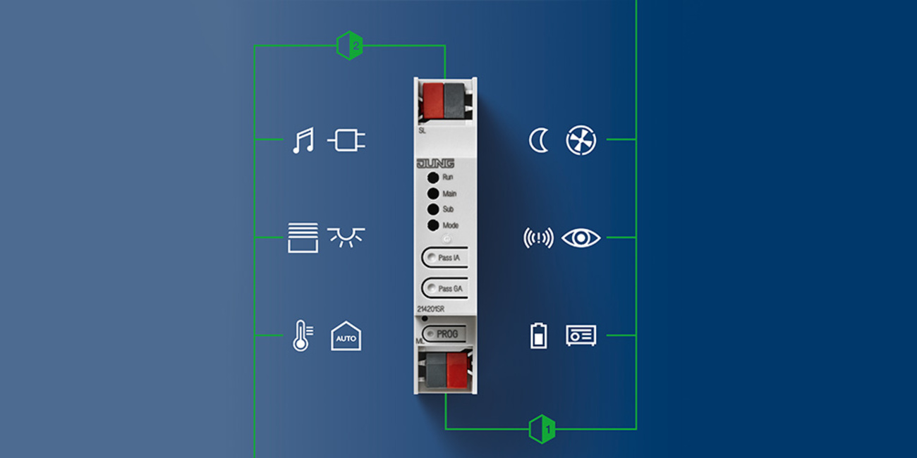 KNX Bereichs- und Linienkoppler bei Elektro Schäfer GmbH & Co.KG in Würzburg