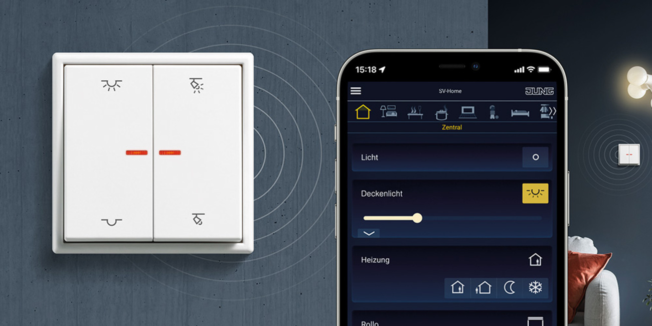 KNX RF Taster bei Elektro Schäfer GmbH & Co.KG in Würzburg