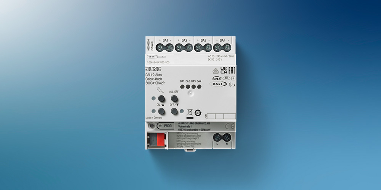 KNX DALI 2 Gateway Colour bei Elektro Schäfer GmbH & Co.KG in Würzburg